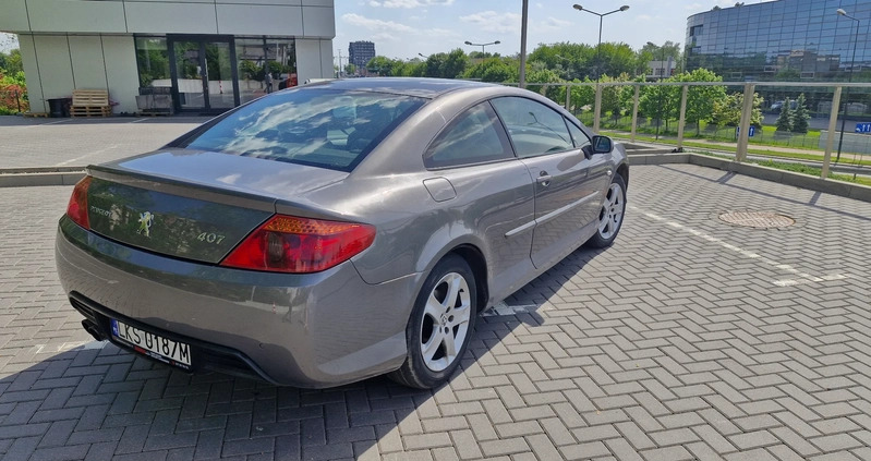 Peugeot 407 cena 22500 przebieg: 186999, rok produkcji 2009 z Lublin małe 67